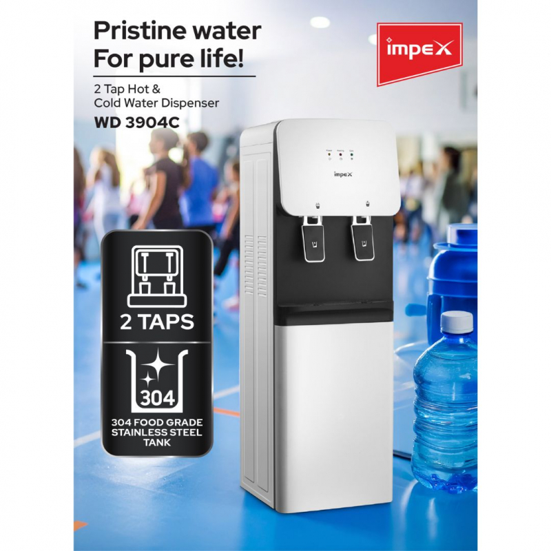 Impex 2 Tap Water Dispenser | WD3904C