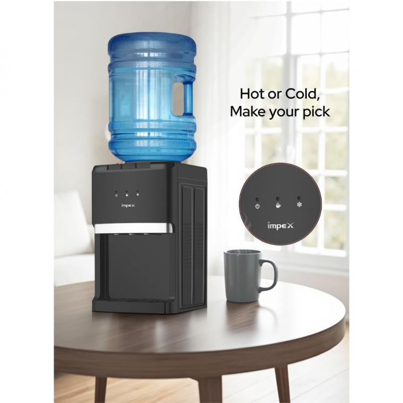 Impex 3 Tap Table Top Water Dispenser | WD3903C