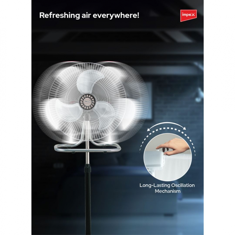 Impex 18" 3 in 1 STAND FAN | PF01
