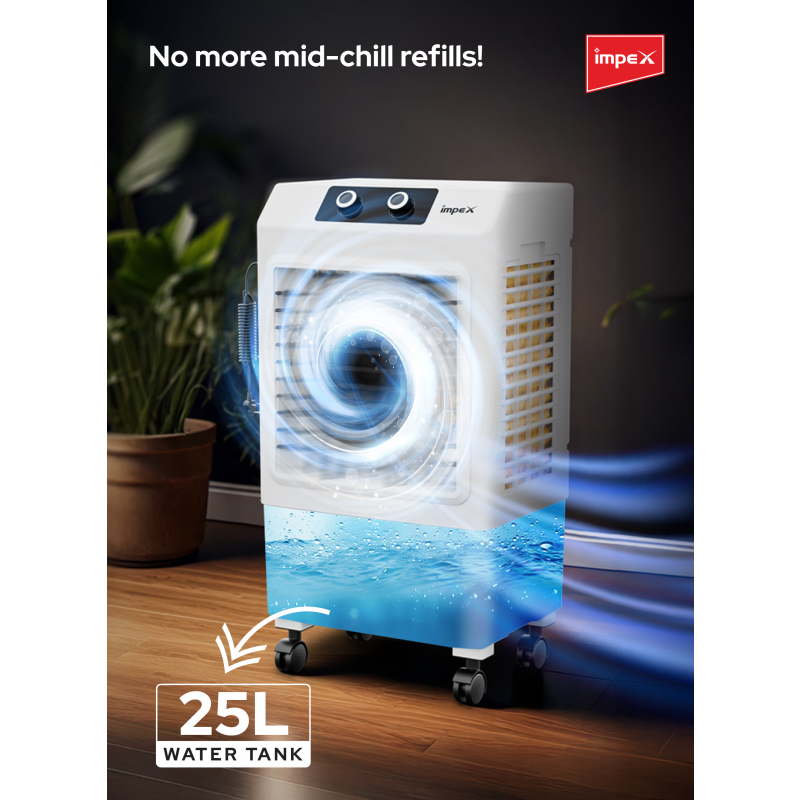 Impex 25 Ltr Air Cooler | FREEZO 25