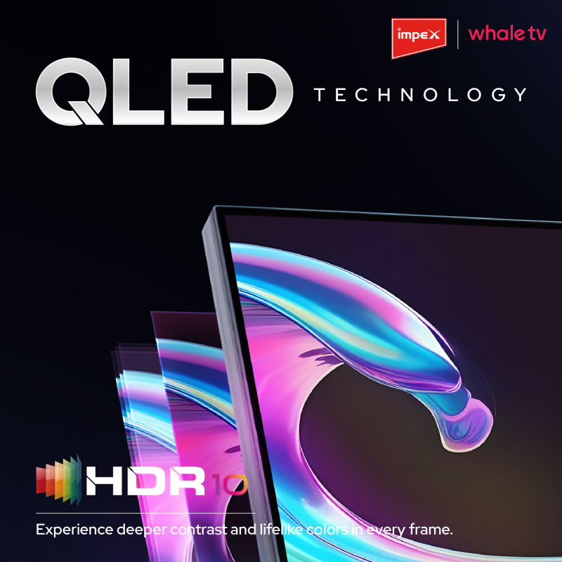 Whale OS 65 SMART QLED TV | Wios65Q
