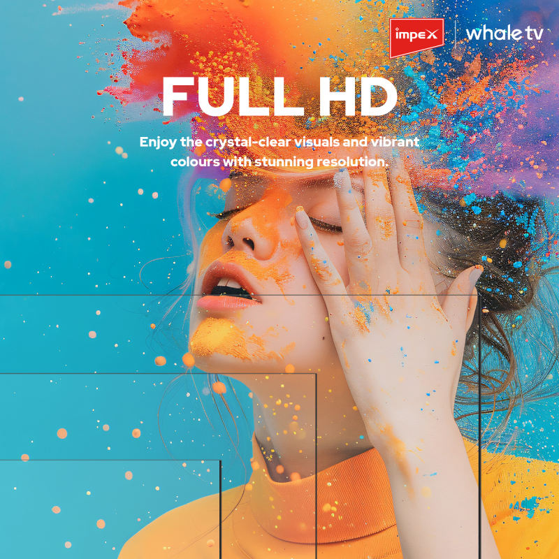 Impex Whale OS 43 SMART QLED TV | Wios43Q