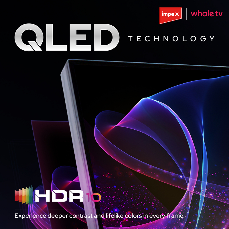 Whale OS 55 SMART QLED TV | Wios55Q