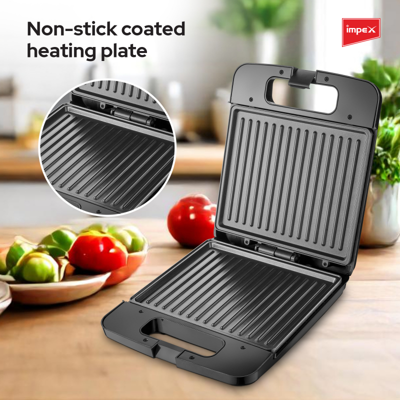 Impex 4 Slice Sandwich Maker | SW 3606