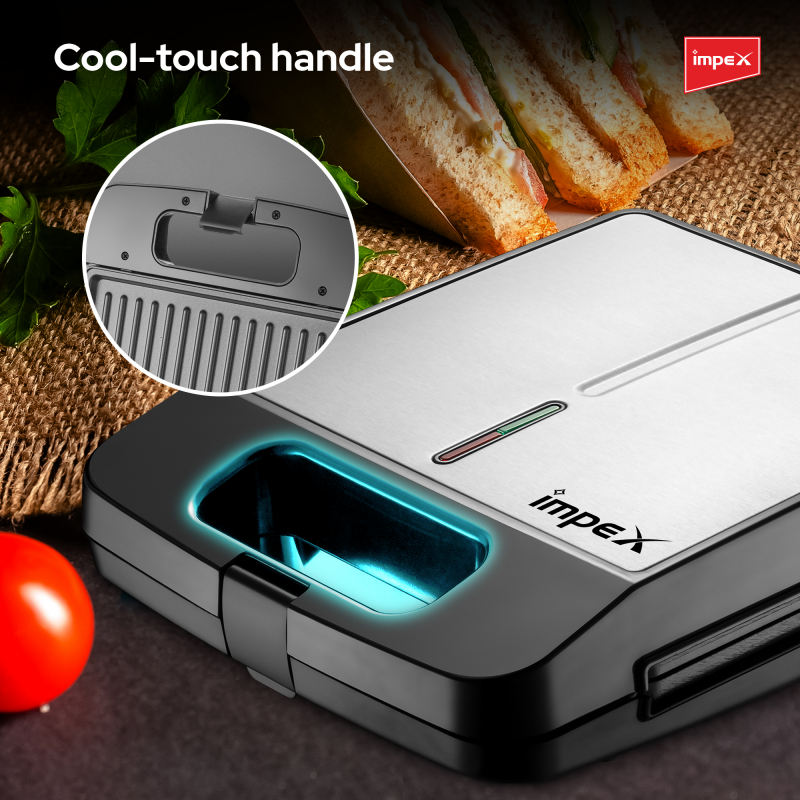 Impex 4 Slice Sandwich Maker | SW 3606