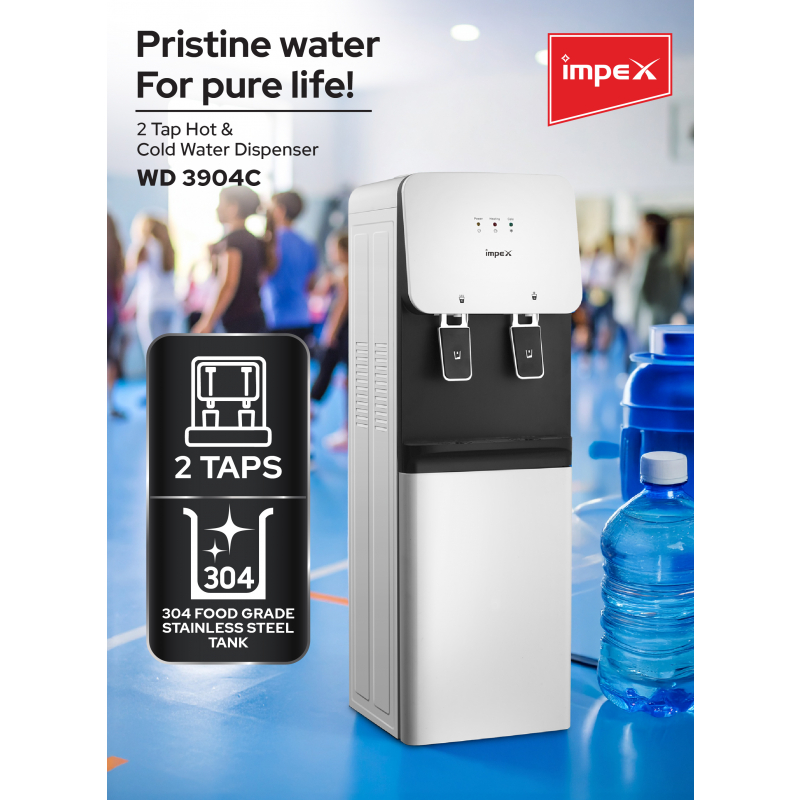 Impex 2 Tap Water Dispenser | WD3904C