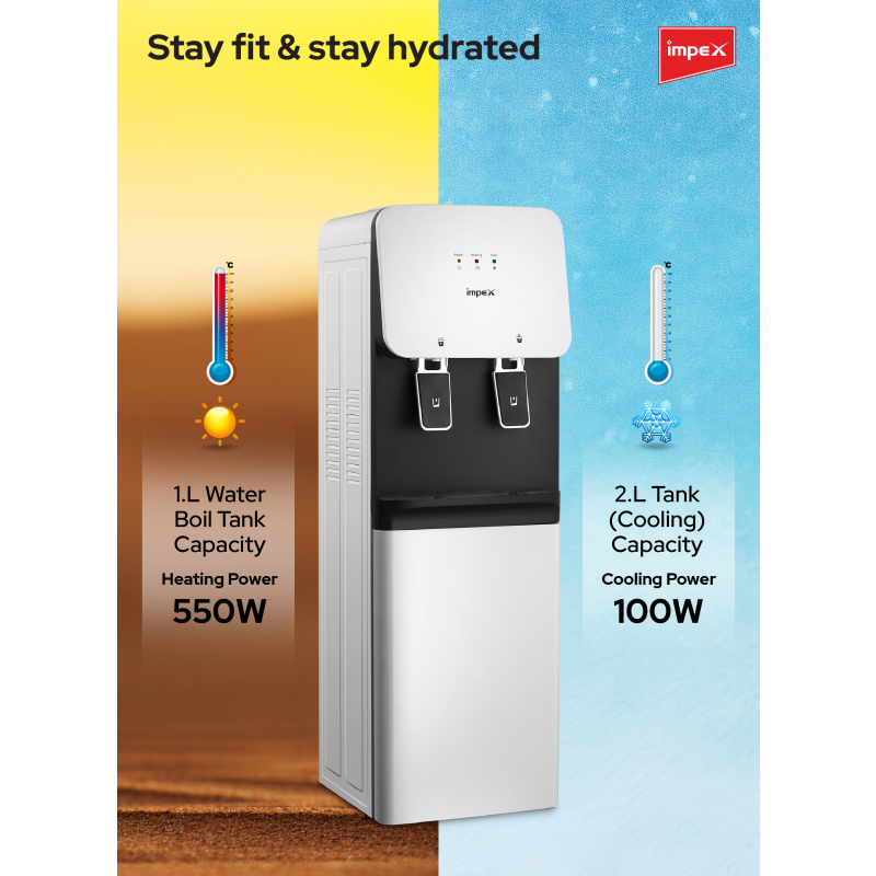 Impex 2 Tap Water Dispenser | WD3904C