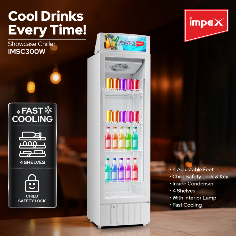 Impex 280L Showcase Chiller | IMSC300W