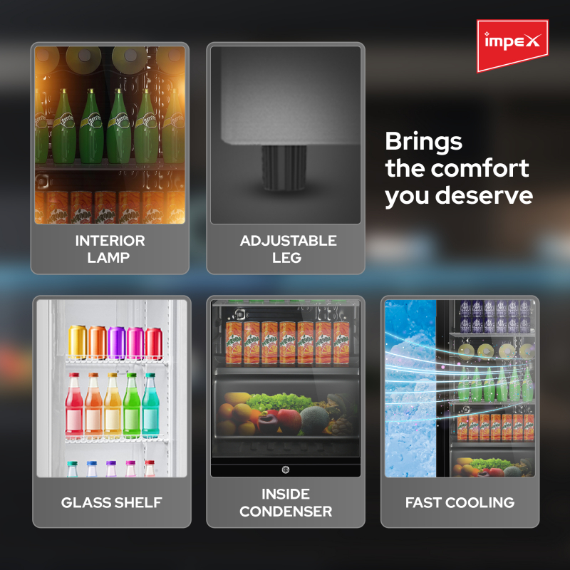 Impex 280L Showcase Chiller | IMSC300W