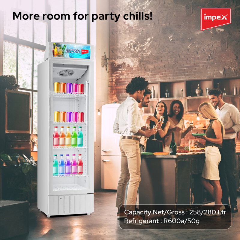 Impex 280L Showcase Chiller | IMSC300W