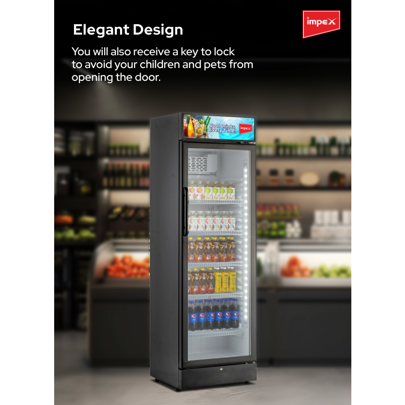 Impex 380L Showcase Chiller | IMSC400B