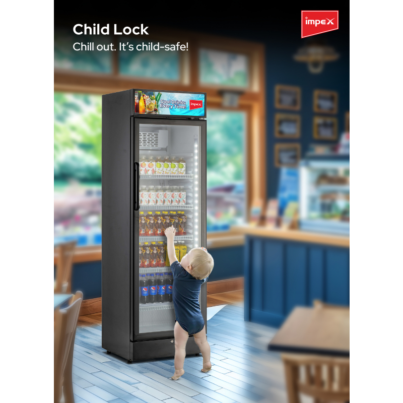 Impex 380L Showcase Chiller | IMSC400B