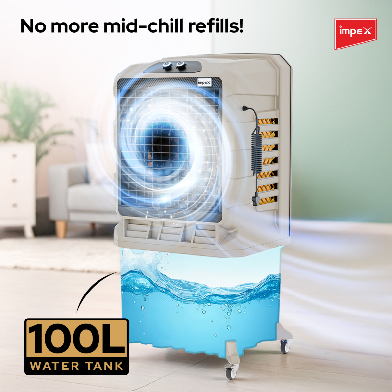 Impex 100 Ltr Air Cooler | STORM 100